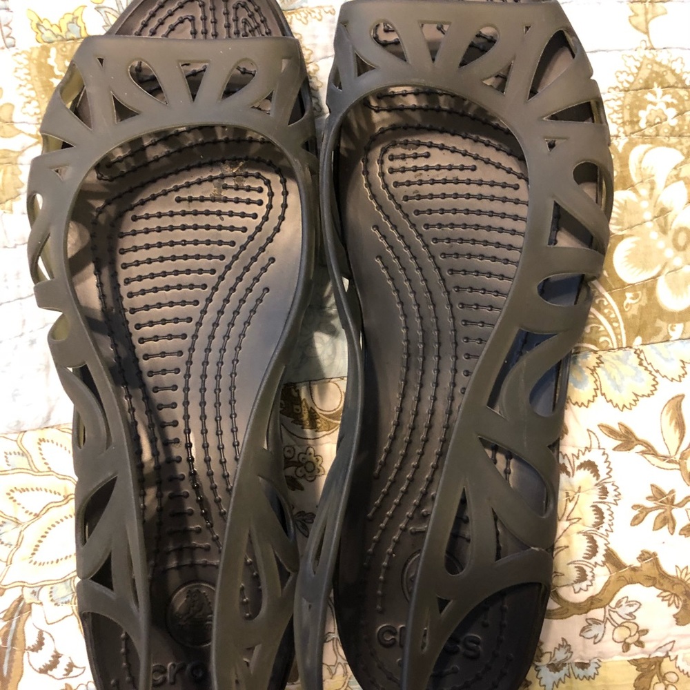 Crocs wedge sandals